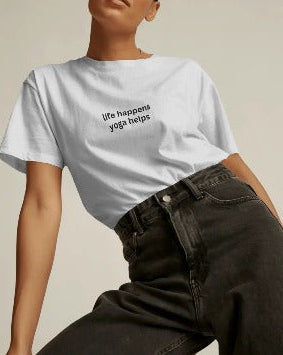 Unisex Stretch Yoga T-Shirt